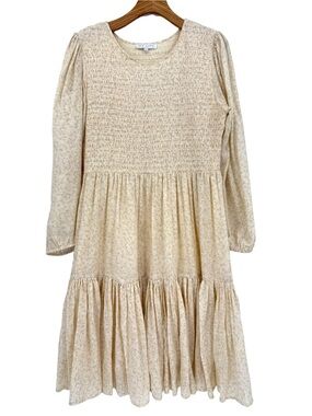 Ivy City Co. Madeline Floral Smocked Midi Dress Size XXL